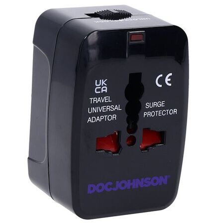 Черный жезловый вибромассажёр Merci Power Wand